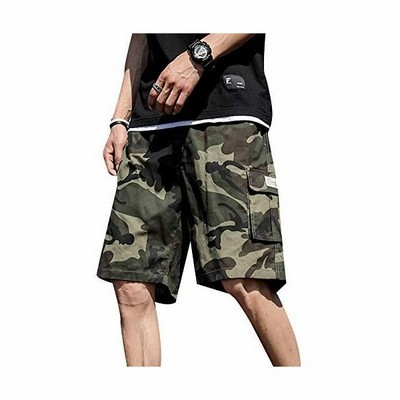 Bofeta メンズ 短パン コットン 通気性 迷彩 ハーフパンツ ランニング 大きいサイズ ポケット付き 半ズボン シル 通販 Lineポイント最大get Lineショッピング
