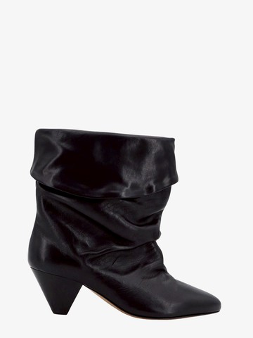 Leather ankle boots - ISABEL MARANT - gender_Woman