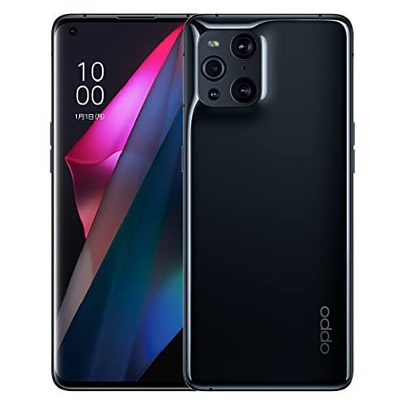 新品未使用未開封 国内版simフリー OPPO Find X3 Pro ブラック