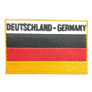 A-ONE 匯旺 DIY德國國旗刺繡徽章布貼 8x5cm 聚酯纖維 台灣製  德國