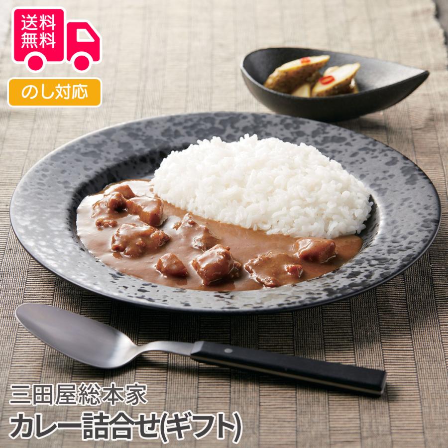 三田屋総本家 カレー詰合せ(ギフト) プレゼント ギフト 内祝 御祝 贈答用 送料無料 お歳暮 御歳暮 お中元 御中元