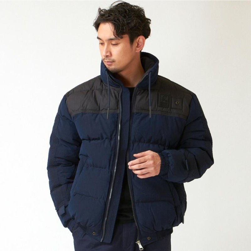 ディーゼル メンズ ジャケット DIESEL A03029 0TCAF 【W-BRIGGS】 NAVY