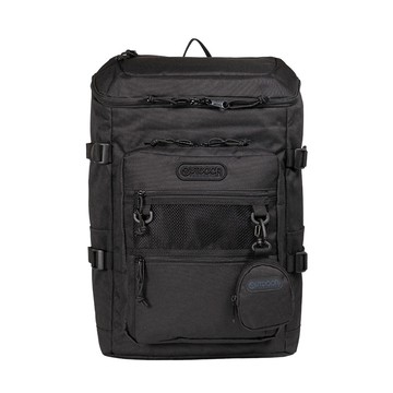 【OUTDOOR】風格前線系列17吋電腦後背包-黑色 OD163110BK