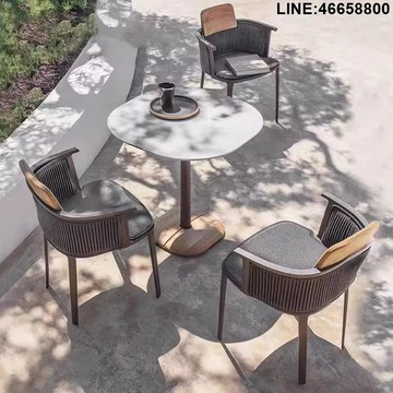 藤編桌椅 沙發椅 戶外家具 酒店家具 度假村家具 戶外沙發 庭院家具 躺椅 戶外桌椅組合 休閒家具 露營桌椅 商用家具 戶外桌椅藤椅庭院酒店民宿景點室外露臺奶茶咖啡藤編家具休閑組合 支持訂製 免運到府 快速出貨