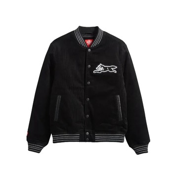 ICECREAM HOUNDS VARSITY JACKET 燈芯絨鋪棉夾克外套 黑
