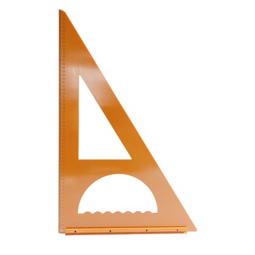 【五金 熱銷】加厚木工三角尺90度大號拐尺直角三角板高精度角尺板耐用切割底板 優選