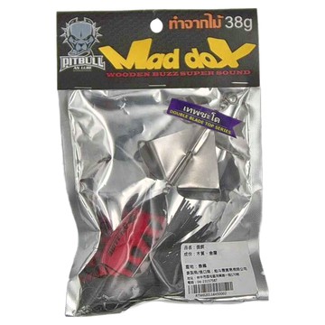 An Lure 馬蛙 Maddox 魚虎 岸拋 假餌 - Wooden Buzz Super Sound Double Blade Top Series  顏色隨機  38g  1個