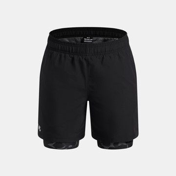 UA 男童 Tech Woven 2in1 短褲 人氣新品