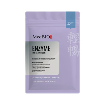 幫助消化 MedBIO 美百優 蔓越莓蔬果便纖錠 30錠/包