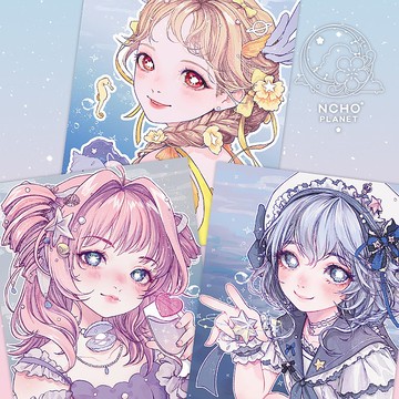 星海閃爍 明信片 (3款)