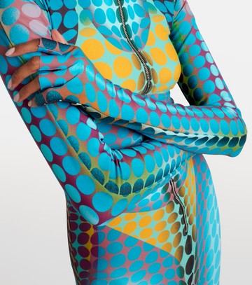 Jean Paul Gaultier Printed hooded jumpsuit