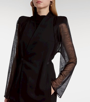 Rick Owens Cyclops wool wrap coat