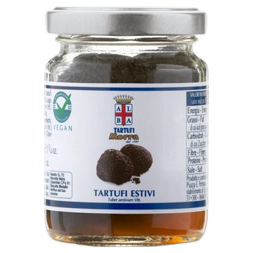 TARTUFI Morra 阿爾巴松露世家 夏季整顆黑松露  35g  1罐