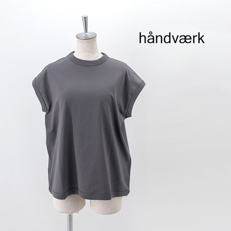 handvaerk ハンドバーク レディース 60/2 クルーネックスリーブレスTシャツ(6110)(2022SS) 通販  LINEポイント最大0.5%GET | LINEショッピング