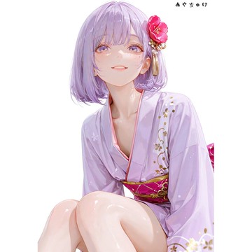 【12月新品】07-109-0037 人物貼紙 性感和服女孩