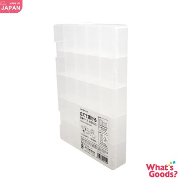 日本製 透明直立25分格小物收納盒/整理盒