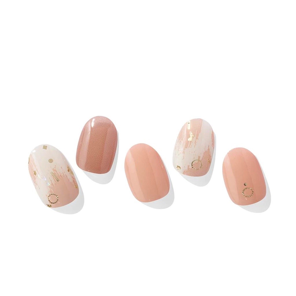 【ohora】 凝膠指甲貼 N Almond Blossom 粉紅色系 官方正品
