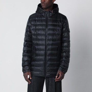 Najan short hooded down jacket black