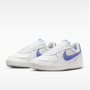 【NIKE】WMNS FIELD GENERAL 白藍色 女款 休閒鞋 運動 皮革 穿搭 IF5007-001