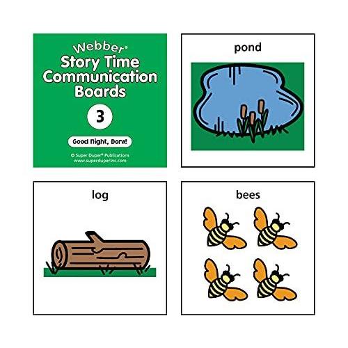 Super Duper Publications Webber? Story Time Communication Boards Educat