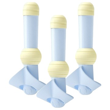 悟生 三指定位握筆矯姿器/鉛筆延長器  3個  藍色