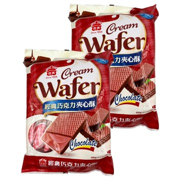 義美 夾心酥 巧克力  400g  2袋