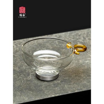 茶漏網玻璃茶漏茶濾器創意茶葉過濾網泡茶器茶具配件茶濾網茶漏器