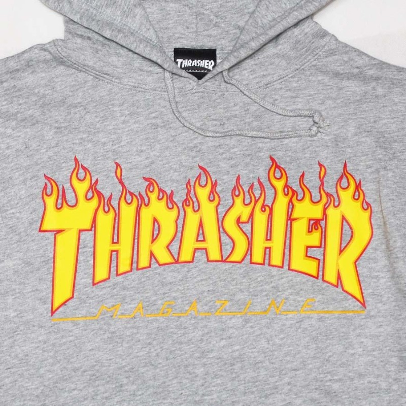 正規品 THRASHER スラッシャー パーカー FLAME LOGO TH95130 PL