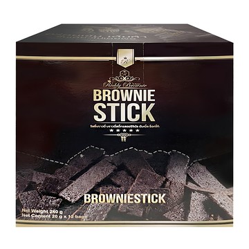 Richly Brownie 布朗尼脆片巧克力餅乾 12入 泰國下午茶點心  240g  1盒