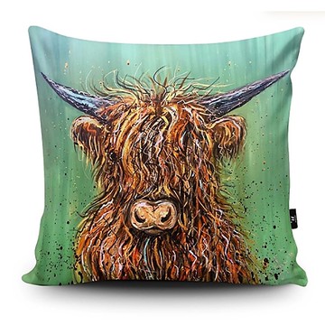 WRAPTIOUS / 手工抱枕 / 雛菊高地牛