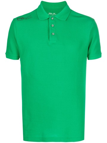 Polo Ralph Lauren - logo-print cotton polo shirt - men - Cotton - S - Green