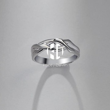 s925銀戒指男個性情侶食指戒小眾尾戒指環【聚物優品】