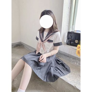 珠珠家 暮羽高 原創jk水手服套裝夏季短袖制服日系學院風少女甜妹