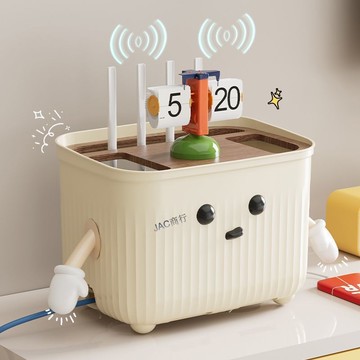 ✨ 購滿99出貨✨廠家直銷 家用路由器收納盒wifi光貓機頂盒免打孔置物架客廳桌面數據線收納