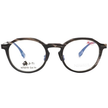 NEWTON︱深邃靜美 圓框眼鏡︱紗慕棕