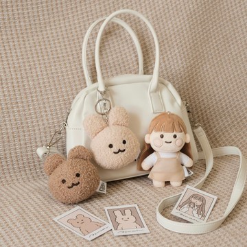 迷你啊宣/兔兔/熊熊-娃娃吊飾