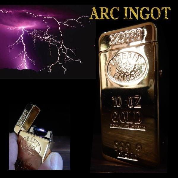 アーク放電 USB アークライター インゴット GOLD ゴールド 金の延棒 INGOT オイル、ガス不要