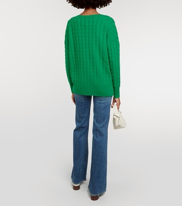 Jardin des Orangers Cable-knit cashmere sweater