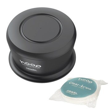 【Ceado】義大利 Hoop 咖啡濾杯 (黑色 / 透明 / 海藍色) 含上蓋