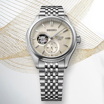 SEIKO 精工 Presage 職人系列開芯機械錶 新春換新 送禮首選-40.2mm (SPB469J1/6R5J-00C0S)_SK045
