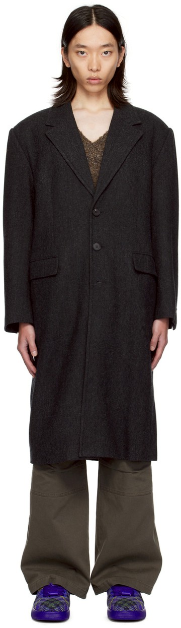 lesugiatelier 灰色 Tailored Long 大衣