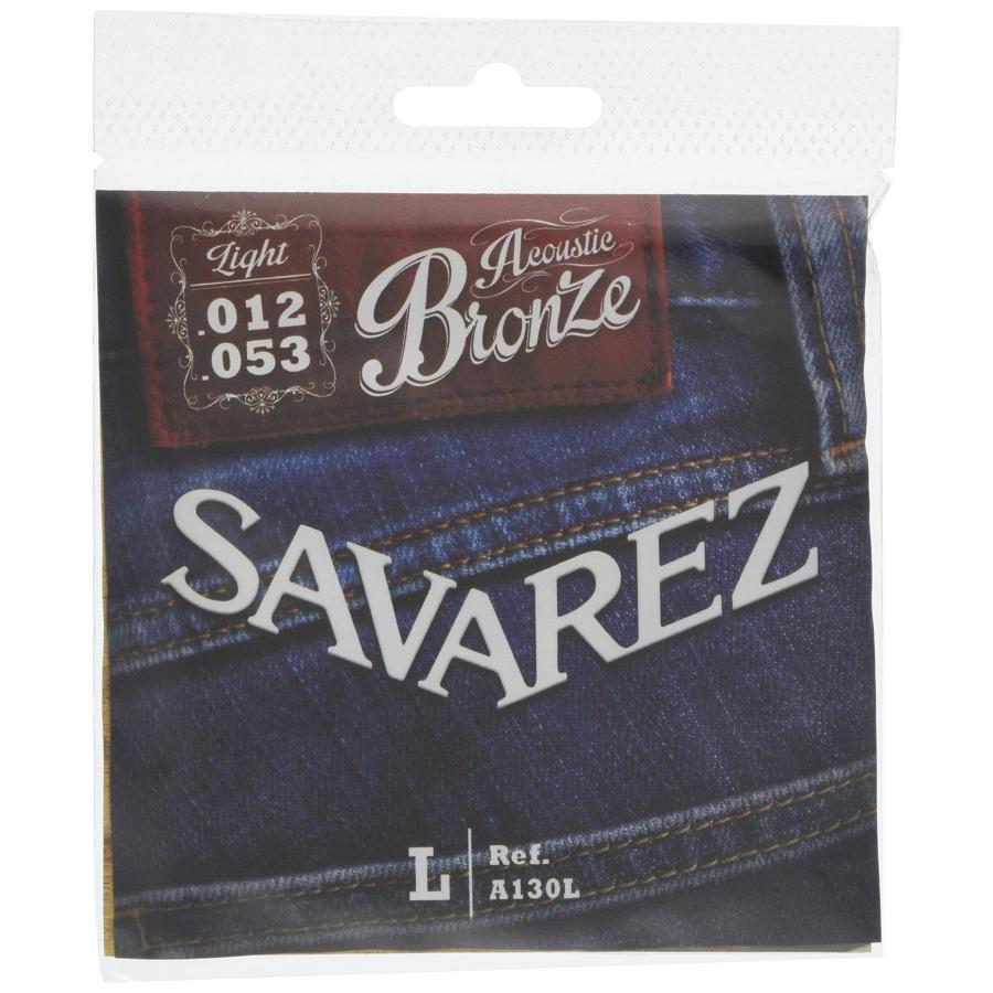 SAVAREZ サバレス Bronze Light ブロンズ ライト 12-53 アコギ弦 A130L