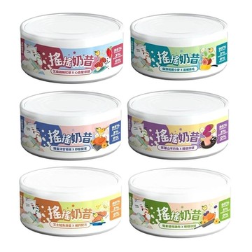 NU4PET陪心寵糧-搖搖奶昔貓主食罐 80G x24入組 (購買第二件贈送寵喵樂-貓草玩具x1包)
