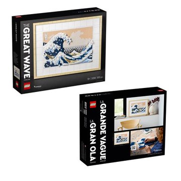 樂高 LEGO 積木 ART藝術系列 葛飾北齋 神奈川沖浪裏31208w