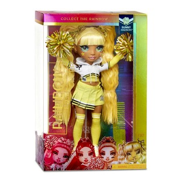 (不挑盒況)MG57255 黃色啦啦隊時尚娃娃 RH Sunny Madison Collect the Rainbow