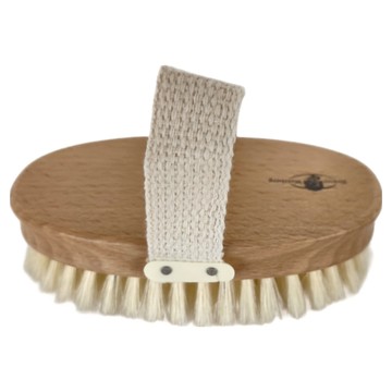 Braun Wettberg 珀薇 天然木香白豚鬃按摩乾刷  1個