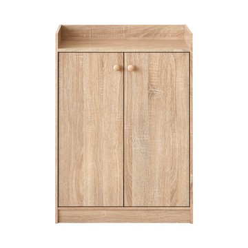 HOPMA 合馬家具 設計款二門鞋櫃  漂流木 淺橡木  5層