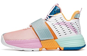 ANTA SHOCK THE GAME 4.0 WHITE PINK BLUE