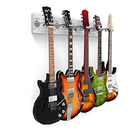 Horizontal Guitar Wall Mount   Chrome Guitar Hooks Guitar Accessories: Guitar Rack ＆ Guitar Hanger Wall Mount Guitar Holder Stand, Banjo ＆並行輸入