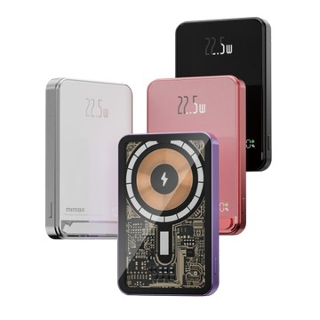 mimax 米覓 磁吸無線充支架行動電源10000mAh 輕薄大容量